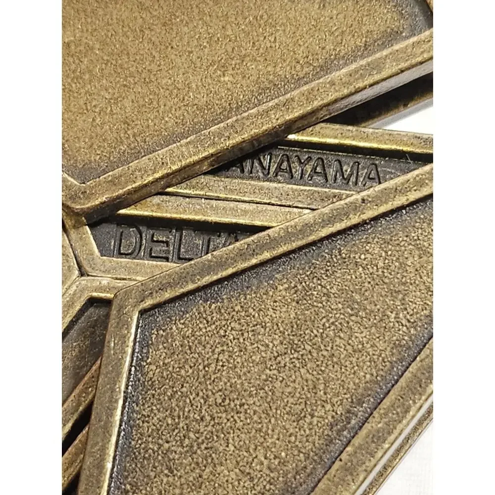 Geometric Shape Magic Toy Zinc Alloy Triangle Model Metal Puzzle Game